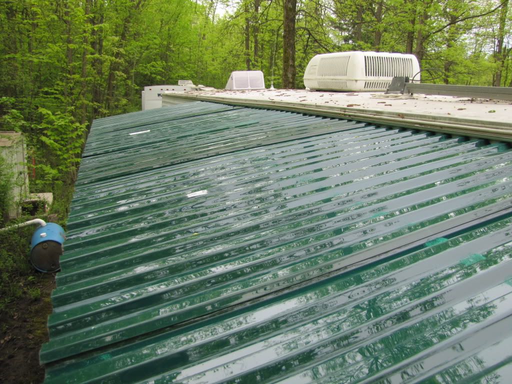 Open Roads Forum Travel Trailers Slide awning in the rain